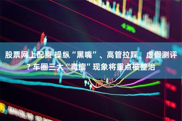 股票网上配资 操纵“黑嘴”、高管拉踩、虚假测评? 车圈三大“毒瘤”现象将重点被整治