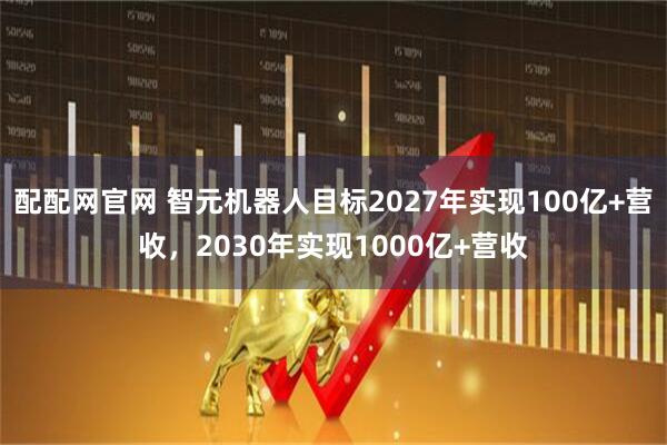配配网官网 智元机器人目标2027年实现100亿+营收，2030年实现1000亿+营收